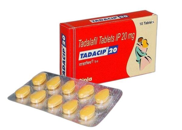 Tadacip20 أقراص tadalafil ip 20mg الهندي سياليس